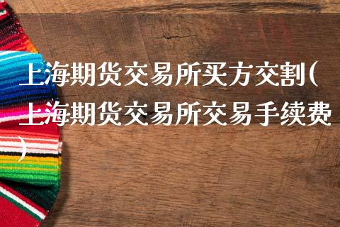 上海期货交易所买方交割(上海期货交易所交易手续费)_https://www.xmqjcw.com_期货百科_第1张