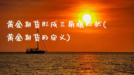 黄金期货形成三角旗形状(黄金期货的定义)_https://www.xmqjcw.com_期货投资_第1张