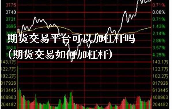 期货交易平台可以加杠杆吗(期货交易如何加杠杆)_https://www.xmqjcw.com_期货百科_第1张