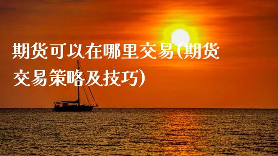 期货可以在哪里交易(期货交易策略及技巧)_https://www.xmqjcw.com_期货百科_第1张