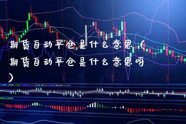 期货自动平仓是什么意思（期货自动平仓是什么意思呀）_https://www.xmqjcw.com_期货开户_第1张