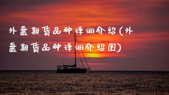 外盘期货品种详细介绍(外盘期货品种详细介绍图)_https://www.xmqjcw.com_期货直播室_第1张