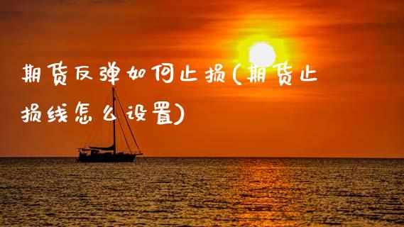 期货反弹如何止损(期货止损线怎么设置)_https://www.xmqjcw.com_期货百科_第1张