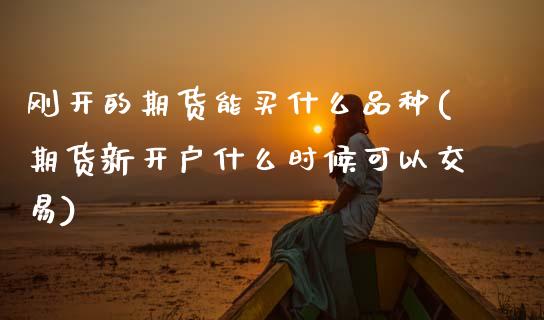 刚开的期货能买什么品种(期货新开户什么时候可以交易)_https://www.xmqjcw.com_期货行情_第1张