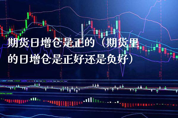 期货日增仓是正的（期货里的日增仓是正好还是负好）_https://www.xmqjcw.com_期货投资_第1张