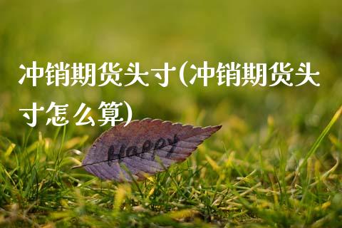 冲销期货头寸(冲销期货头寸怎么算)_https://www.xmqjcw.com_期货投资_第1张