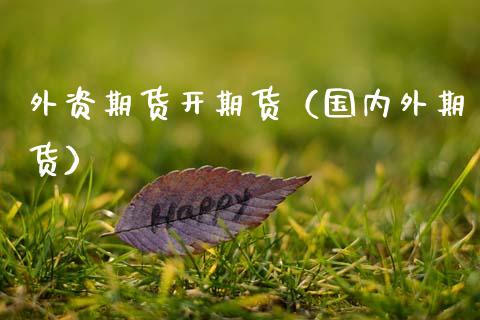 外资期货开期货（国内外期货）_https://www.xmqjcw.com_期货投资_第1张