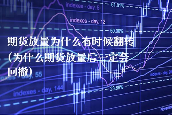 期货放量为什么有时候翻转(为什么期货放量后一定会回撤)_https://www.xmqjcw.com_期货百科_第1张