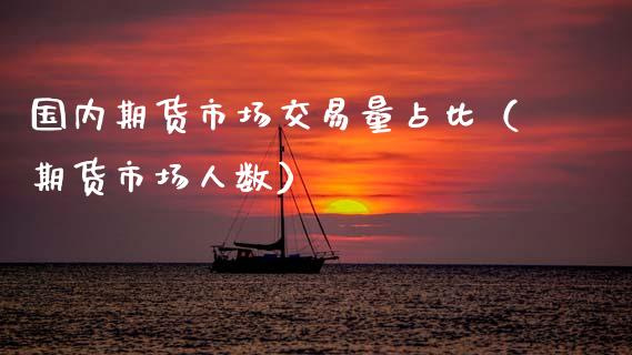 国内期货市场交易量占比（期货市场人数）_https://www.xmqjcw.com_期货直播室_第1张