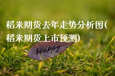 稻米期货去年走势分析图(稻米期货上市预测)_https://www.xmqjcw.com_期货开户_第1张