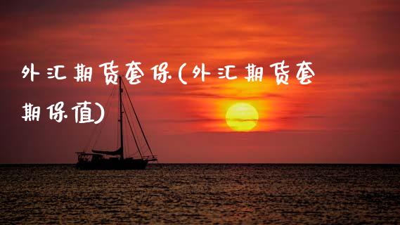 外汇期货套保(外汇期货套期保值)_https://www.xmqjcw.com_期货行情_第1张