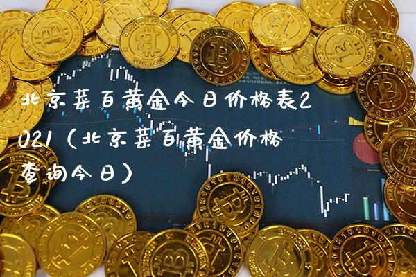 菜百黄金今日价格表2021（菜百黄金价格查询今日）_https://www.xmqjcw.com_期货开户_第1张