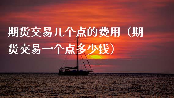 期货交易几个点的费用（期货交易一个点多少钱）_https://www.xmqjcw.com_期货投资_第1张
