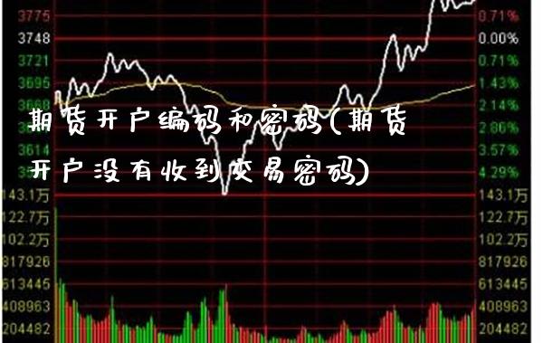 期货开户编码和密码(期货开户没有收到交易密码)_https://www.xmqjcw.com_基金理财_第1张