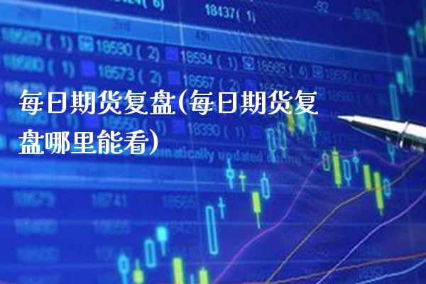每日期货复盘(每日期货复盘哪里能看)_https://www.xmqjcw.com_期货行情_第1张
