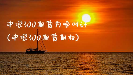 沪深300期货为啥叫if(沪深300期货期权)_https://www.xmqjcw.com_基金理财_第1张