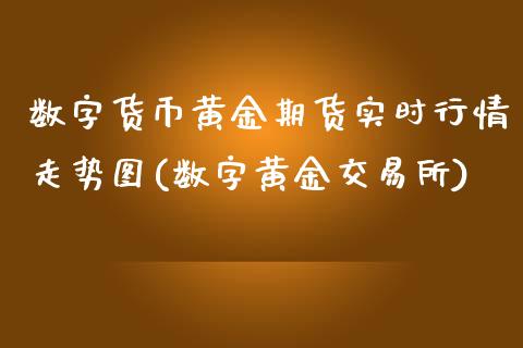 数字货币黄金期货实时行情走势图(数字黄金交易所)_https://www.xmqjcw.com_期货百科_第1张