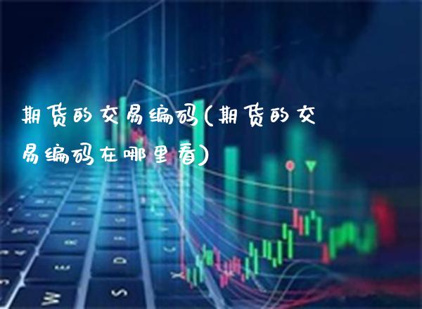 期货的交易编码(期货的交易编码在哪里看)_https://www.xmqjcw.com_期货百科_第1张