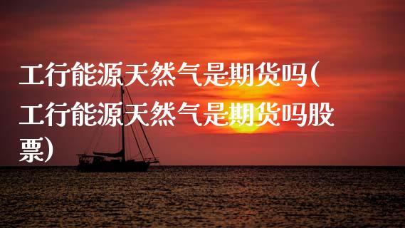 工行能源天然气是期货吗(工行能源天然气是期货吗股票)_https://www.xmqjcw.com_期货百科_第1张