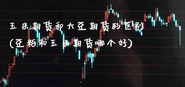 玉米期货和大豆期货的区别(豆粕和玉米期货哪个好)_https://www.xmqjcw.com_期货百科_第1张