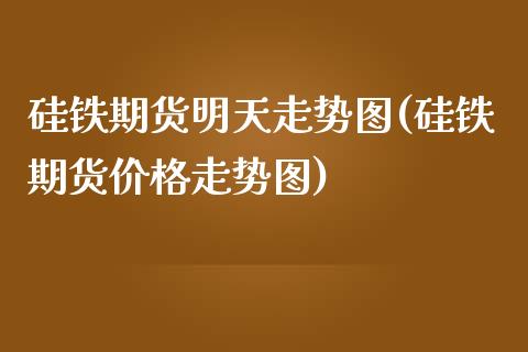 硅铁期货明天走势图(硅铁期货价格走势图)_https://www.xmqjcw.com_期货百科_第1张