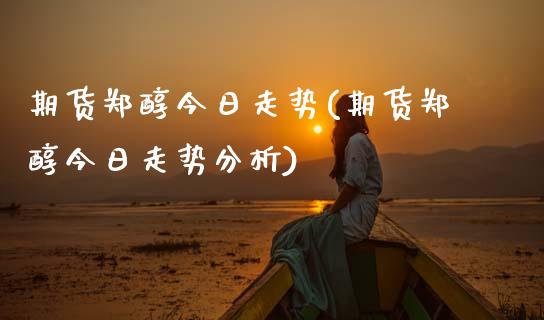 期货郑醇今日走势(期货郑醇今日走势分析)_https://www.xmqjcw.com_期货直播室_第1张