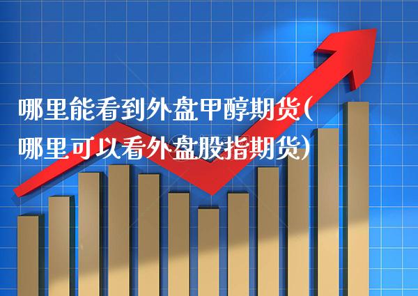 哪里能看到外盘甲醇期货(哪里可以看外盘股指期货)_https://www.xmqjcw.com_期货百科_第1张