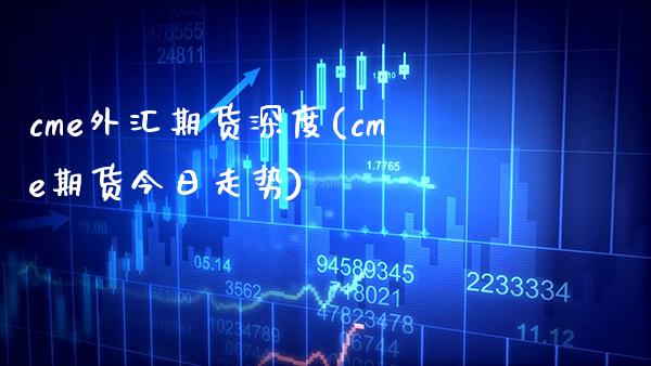 cme外汇期货深度(cme期货今日走势)_https://www.xmqjcw.com_期货百科_第1张