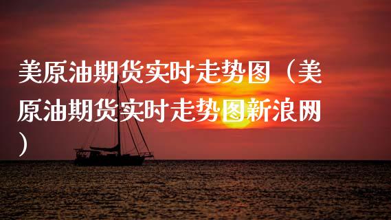 美原油期货实时走势图（美原油期货实时走势图新浪网）_https://www.xmqjcw.com_期货投资_第1张